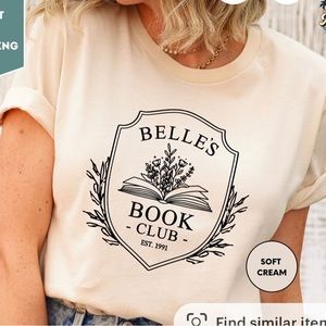 Disney Bell’s Book Club tshirt
